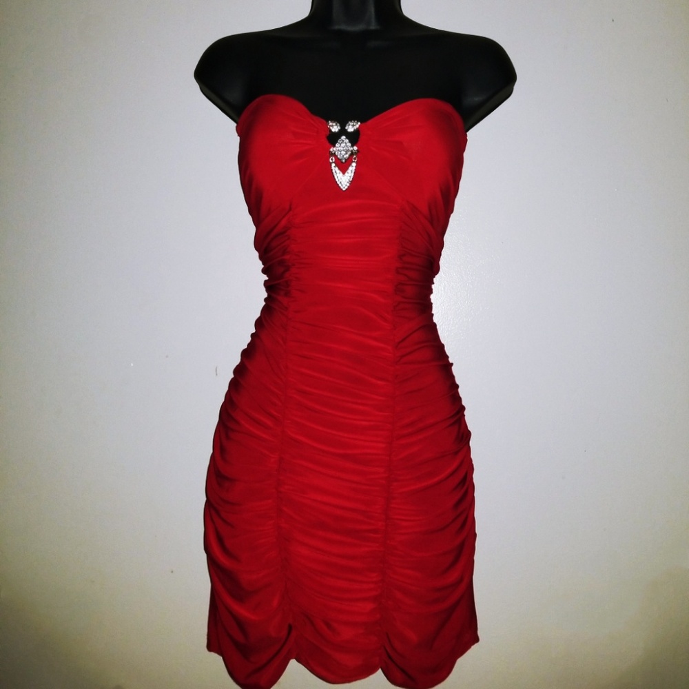 Red Jewel Dress